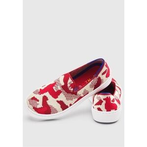 Rothy’s Kids Red Llama SlipOn Sneakers